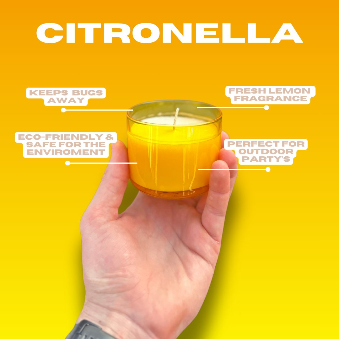 Citronella Candle - Mcrwaxco